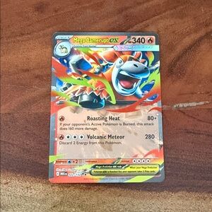 Mega Camerupt EX Pokémon Card